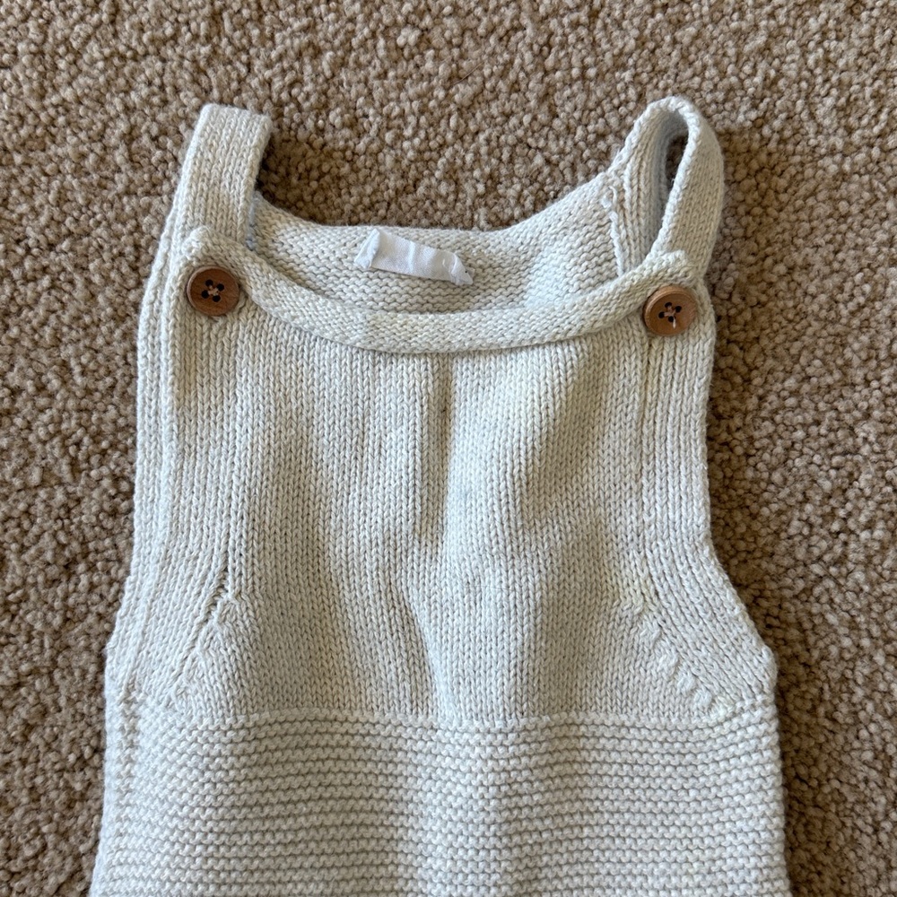 Jamie Kay knitted overalls - Picture 2 of 3